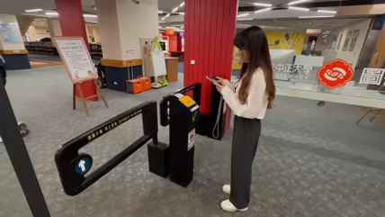 大型圖書館通關機整合驗證